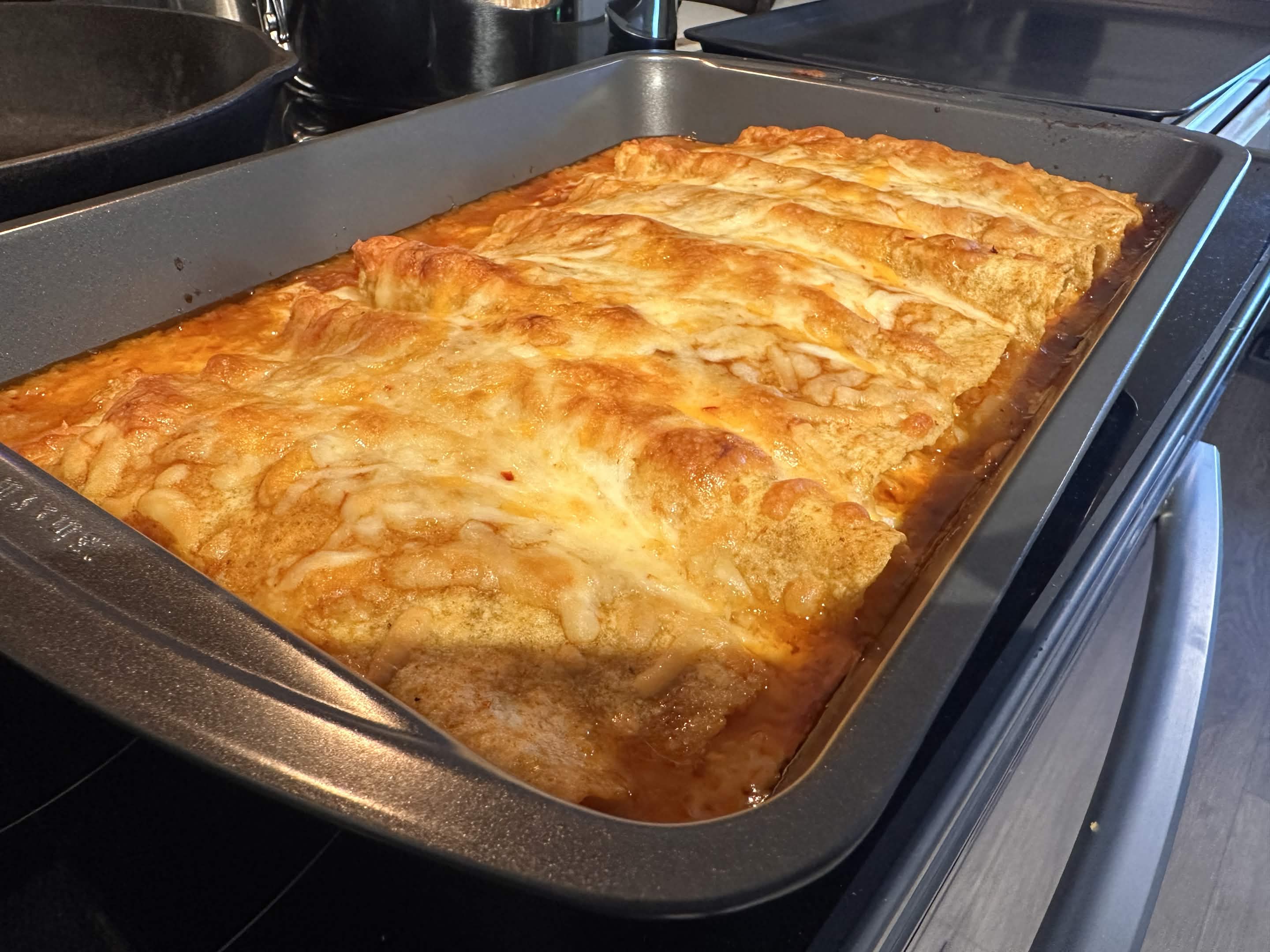 Classic Chicken Enchiladas