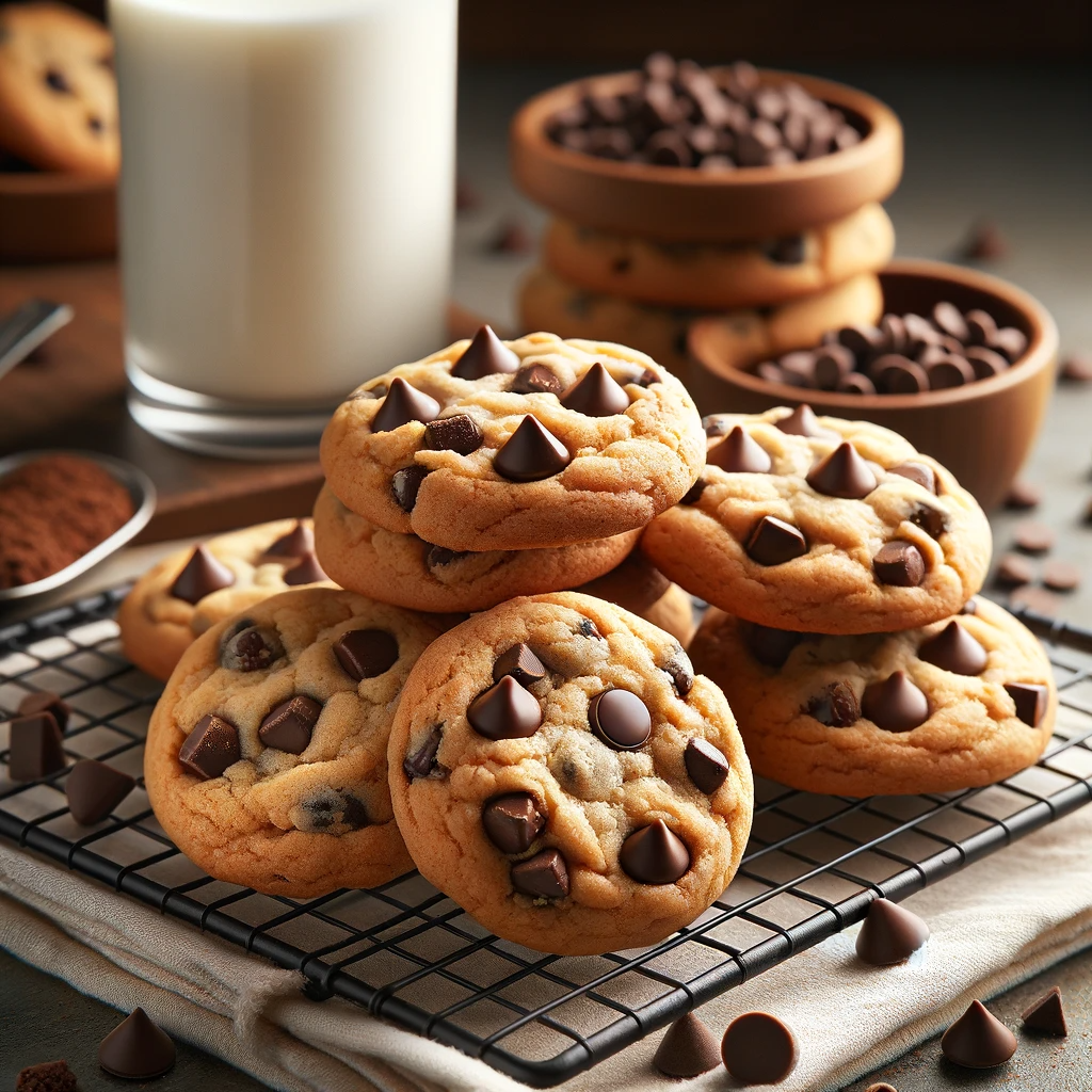 Soft and Chewy Chocolate Chip Cookies